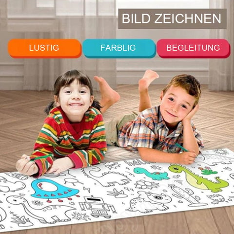 🔥GROSSER VERKAUF 49%🔥🔥Schneidbare Zeichenrolle für Kinder