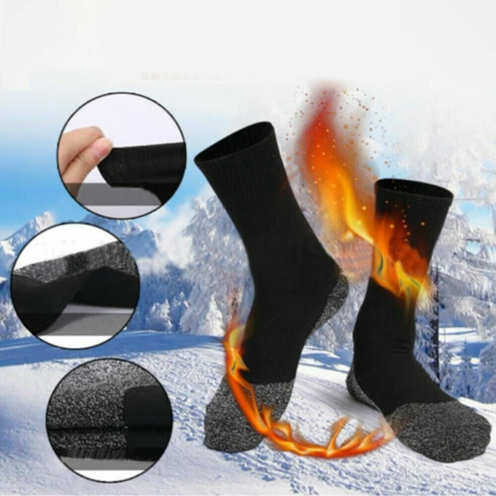 35ºF Below Ultimate Comfort Socken, 3 Paar in Schwarz🔥🔥